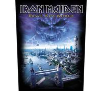 Iron Maiden - Patch "Brave New World" RO8151 (taille unique) (Noir/Bleu)