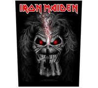 Iron Maiden - Patch "Eddie Candle Finger" RO1948 (Taille unique) (Noir/Gris/Rouge)