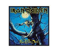 Iron Maiden Patch Fear Of The Dark Tree Sprite Officiel Nouveau Woven (10Cm X Size Accessory Size