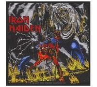 Iron Maiden Patch Number Of The Beast 10 x 10 cm Noir G