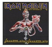 Iron Maiden Patch Seventh Son 10 x 9 cm Noir G