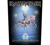 Iron Maiden - Patch "Seventh Son" RO4385 (taille unique) (Bleu/Noir)