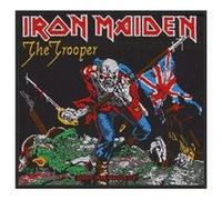 Iron Maiden Patch The Trooper 10 x 9 cm Noir G