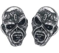 Iron Maiden Piece of Mind Set Boucles d'oreilles Couleur Argent