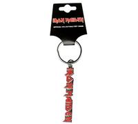 Iron Maiden - Portachiavi Iron Maiden Logo (Rosso)