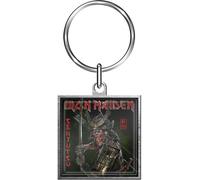 Iron Maiden - Porte-clés émaillé "Senjutsu" RO4705 (taille unique) (Noir/Rouge)