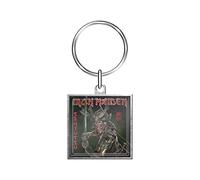 Iron Maiden Porte-Clés Keychain Senjutsu Band Logo Nouveau Officiel Noir Size One Size