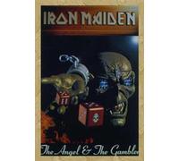 Iron Maiden - Poster - Angel & Gambler + cadre interchangeable, Shinsuke® Maxi MDF hêtre, vitre acrylique
