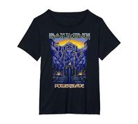 Iron Maiden Powerslave Rework Dark Ink T-Shirt, Femme Grandes Tailles, Noir, 5X