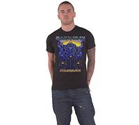 Iron Maiden - Rock Off Iron Maiden T Shirt Dark Ink Powerslave Band Logo Nouveau Officiel Homme Noir Size L
