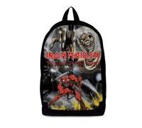 Rocksax Sac à dos Iron Maiden – Number Of The Beast, Unisexe, Noir, 43 x 30 x 15 cm, UK