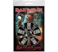 Iron Maiden Run For Your Lives Lot de 5 médiators