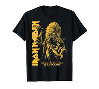 Iron Maiden Run for Your Lives Tour Copenhagen T-Shirt, Homme, Noir, XXL