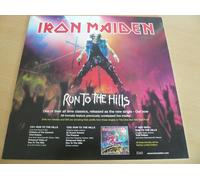 Iron Maiden - Run To The Hills 12"" Advert - 30x30cm - Affiche / Poster