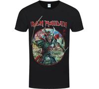 Iron Maiden - "Senjutsu Eddie Warrior" T-shirt unie homme/femme RO3100 (XL) (Noir)