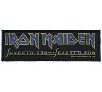 Iron Maiden Écusson Seventh Son Logo Unisexe Multicolore 100 % polyester