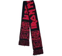 Iron Maiden Soccer Scarf Homme Écharpe noir/rouge 100% Acrylique