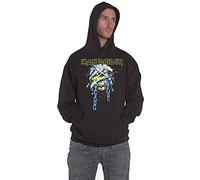 Iron Maiden Powerslave Band Logo Nue Sweat à capuche officiel pour homme Noir, Noir , S