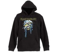 Iron Maiden Sweat-Shirt À Capuche Powerslave Band Logo Nouveau Officiel Homme