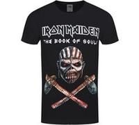 Iron Maiden T-Shirt Axe Colour Homme NoirXL Noir G