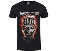 Iron Maiden T-Shirt Eddie Exploding Head Homme Noir Noir G