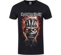 Iron Maiden T-Shirt Eddie Exploding Head Homme Noir Noir G