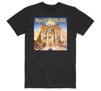 Iron Maiden - T-Shirt # L Unisex Black # Powerslave Album Cover Box [Import]