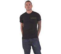 Iron Maiden - T-Shirt # M Black Unisex # Powerslave Head & Logo [Import]