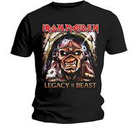 Iron Maiden - T-Shirt # M Unisex Black # Legacy Aces