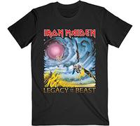 Iron Maiden - T-Shirt # M Unisex Black # The Flight of Icarus [Import]