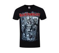 Iron Maiden T-Shirt Nine Eddies Homme Noir - Taille XL Noir G