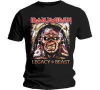 Iron Maiden - T-Shirt # S Unisex Black # Legacy ACES [Import]