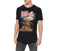 Iron Maiden T Shirt Sanctuary Killers Eddie Band Logo Officiel Noir