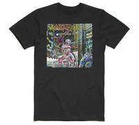 Iron Maiden T Shirt Somewhere in Time Box Band Logo Nouveau Officiel Homme Noir