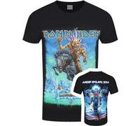 Iron Maiden T-Shirt Tour Trooper recto et verso Homme Noir - Taille M Noir G