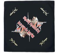 Iron Maiden - Iron Maiden The Trooper - Bandana Unisexe Foulard Multicolore, 100% Coton,
