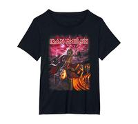 Iron Maiden Transylvania T-Shirt, Femme Grandes Tailles, Noir, 1X