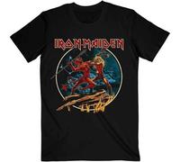 Iron Maiden Tričko Number Of The Beast Run To The Hills Circulaire Unie Noir S