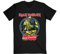 Iron Maiden - "World Piece Tour '83 V.2." T-shirt homme/femme unie RO1002 (M) (Noir)