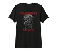 Iron Maiden World Slavery 1984 T-Shirt Haut de Gamme