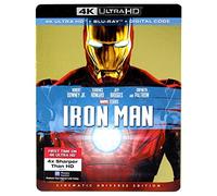 Iron Man [Ultra Hd] With Blu-Ray, 4k Mastering, Collector's Ed, Dolby, Dubbed