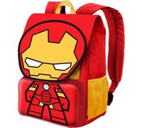 Iron Man Red Marvel Single Compartment School Backpack 26x34x18 cm