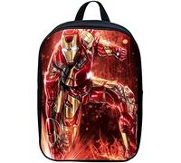 Iron Man Sac à dos cartoon Sac d'école Sac d'école Sac à dos Sac d'école Sac à dos Sac à dos étanche réglable Sac d'école prima, 1, 27 * 14 * 35 cm (13 Zoll), Rucksack