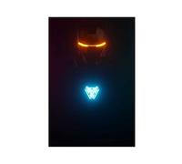 Iron Man Tony Stark Jr. Robert Downey Hero 49 Impression sur toile Décoration murale pour salon chambre à coucher Sans cadre 30 x 45 cm