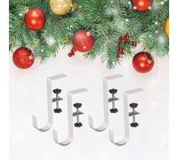 Iron Mantle Hook Set for Garland Iron Mantle Hook Set for Garland(White 4 packed only)