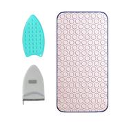 Iron Mat for Ironing, Table Top Portable Ironing Mat, 23.62 x 31.5 inches Blanket Sewing Accessories, Quilting Supplies for Dryer, Steamer, Washer, Clothes, Home, Door, Apartment, Dorm, Travel