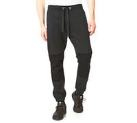 Iron Mountain IMPNT223 Pantalon de Jogging pour Homme avec Genouillères Pantalon de Jogging de Travail Homme, Noir, L