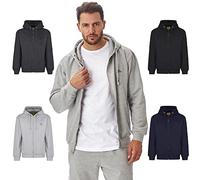 Iron Mountain IMSWT204 Sweat-Shirt à Capuche en Polaire Doux et Flexible Doux et Flexible pour Hommes pour Hommes, Gris Clair chiné, L
