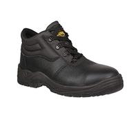 Iron Mountain Pour des hommes Femmes unisexe travail imperméable et utilitaire Bottes de sécurité avec embout protecteur en acier et sécurité Midsole Sécurité Workwear Chukka Bottes S3 SRC, 38 EU