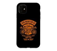 Iron Mountain Road US-16A Motif Moto Dakota du Sud Coque pour iPhone 11